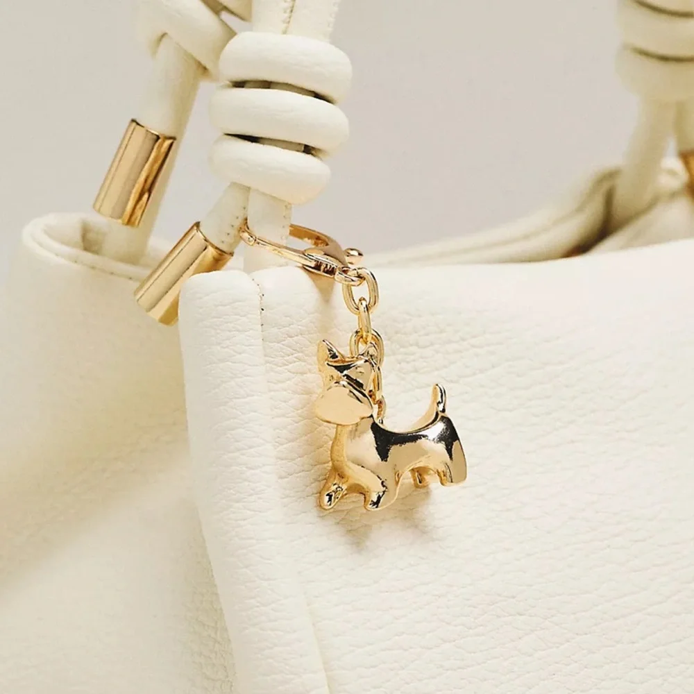 NWT Anthropologie Metal Gem Dog Charm - Picture 1 of 2